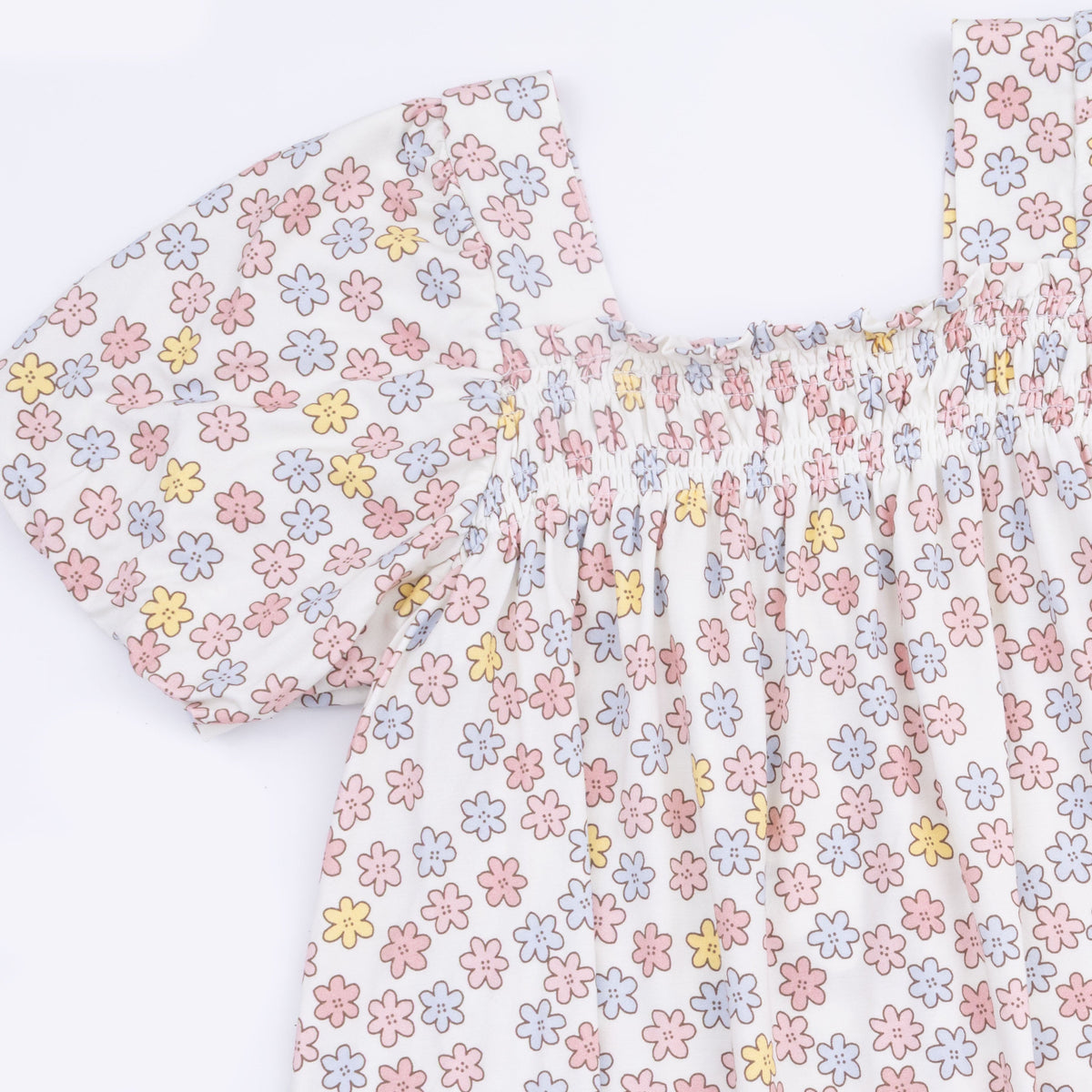 Angel Dear Sarah Floral - Puff Sleeve Baby Doll Dress and BloomerEveretts Place