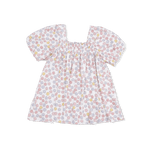Angel Dear Sarah Floral - Puff Sleeve Dress with Bloomer - 