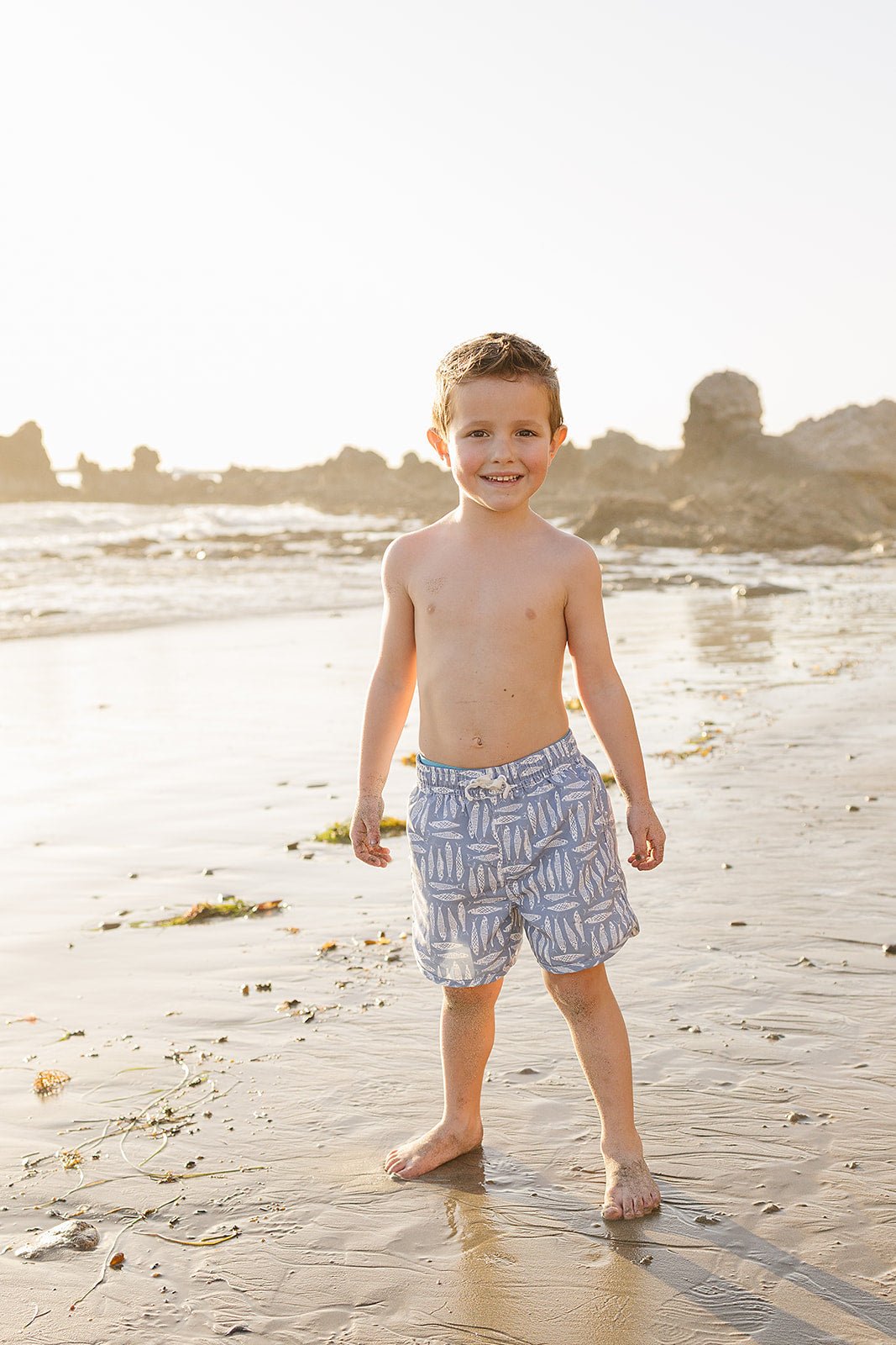 Mebie Baby Sardine Swim Shorts - 