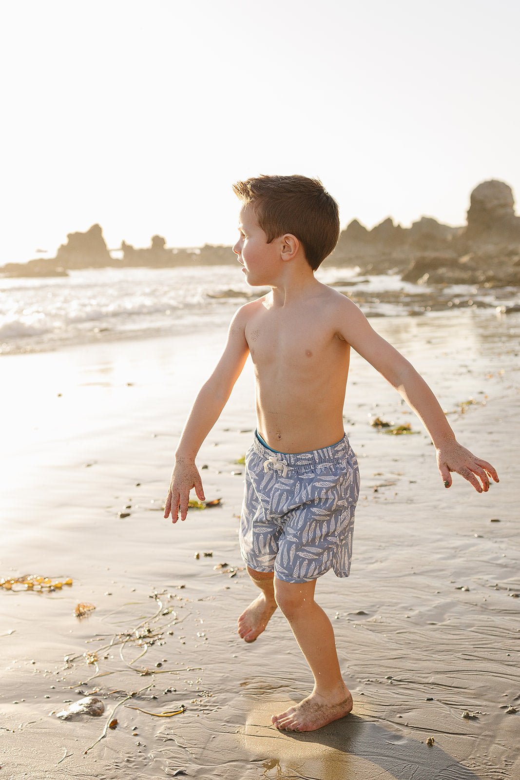 Mebie Baby Sardine Swim Shorts - 