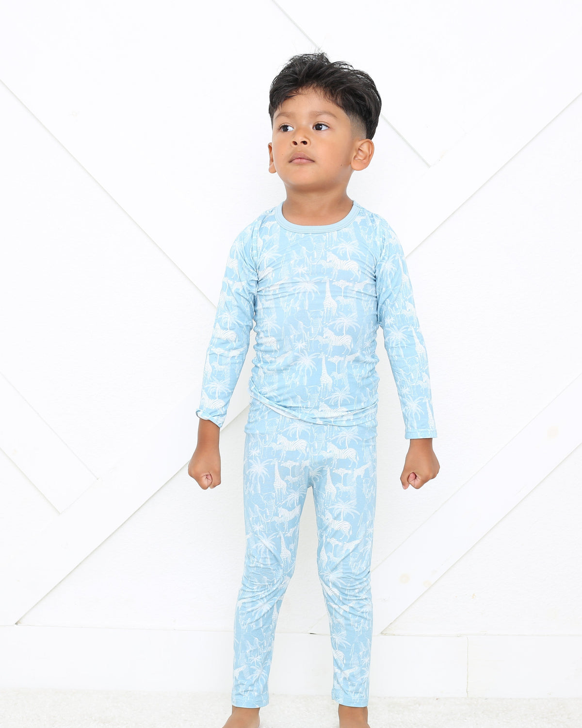 Savanna Blue L/S Pajama by Bestaroo