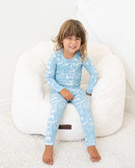 Savanna Blue L/S Pajama by Bestaroo