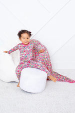Bestaroo Savanna Rose Bamboo Pajama Set for Kids Long Sleeve - 