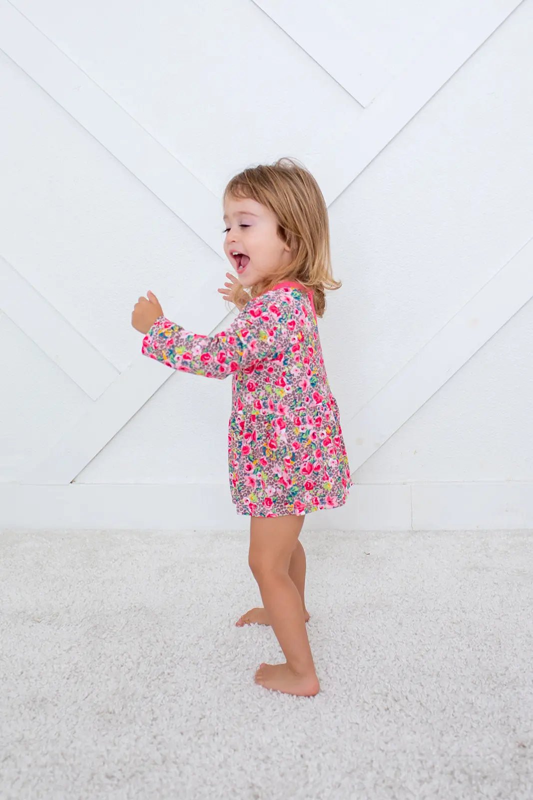 Bestaroo Savanna Rose Bodysuit Dress - 