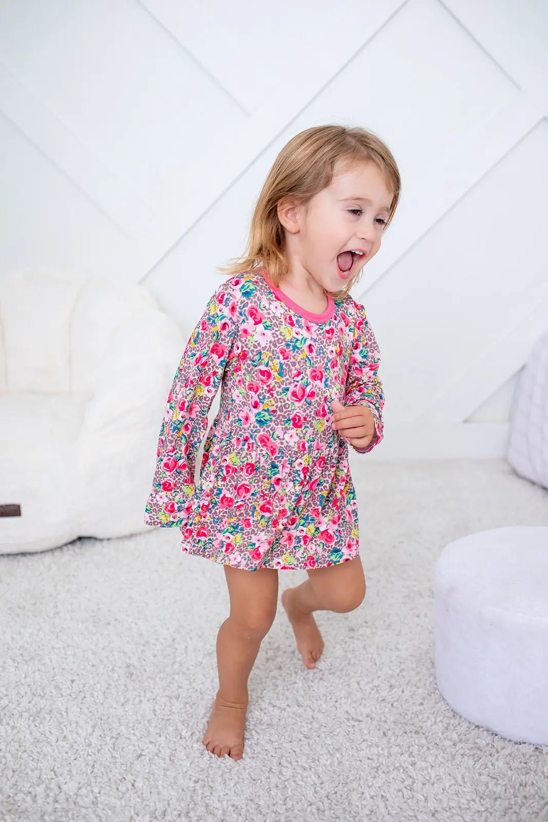 Bestaroo Savanna Rose Bodysuit Dress - 