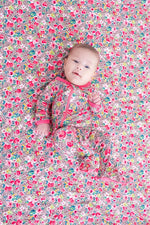 Savanna Rose Footie - Baby & Toddler Clothing, Textile, Facial expression, Pink, Child | Everetts Place