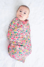 Bestaroo Savanna Rose Swaddle 45 Inch Blanket Stroller Cover Nursing Superhero Cape - 