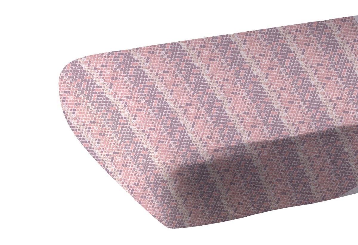 Newcastle Classics Scales Bamboo Muslin Crib Sheet with Soft Breathable Fabric for Infants - 