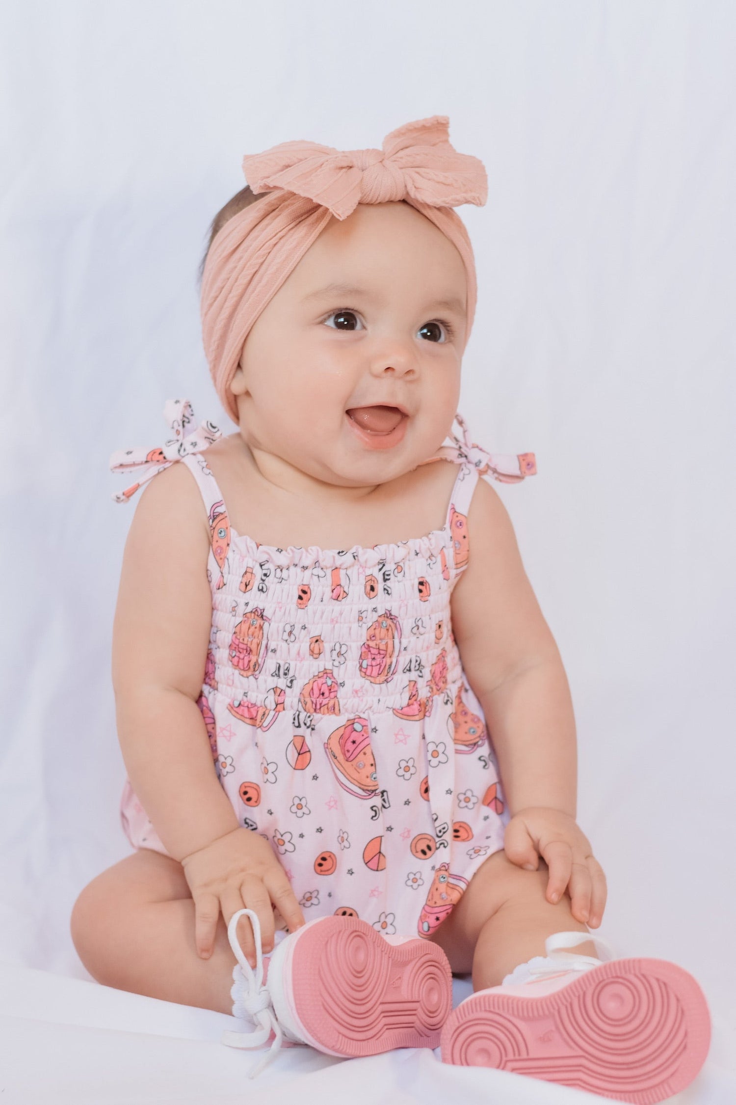 DREAM BIG LITTLE CO SCHOOL DREAMZZZ SMOCKED BUBBLE ROMPEREveretts Place