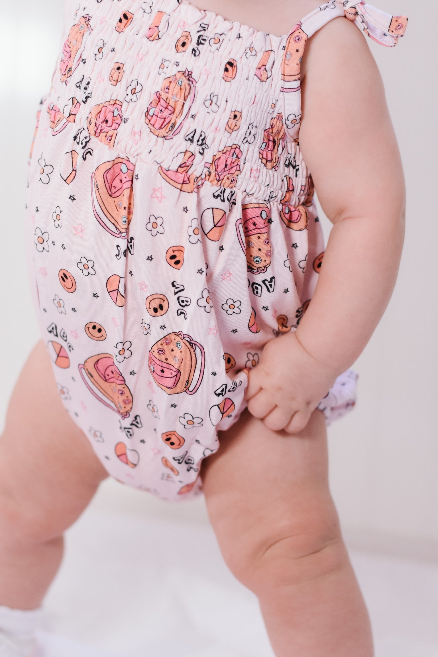 DREAM BIG LITTLE CO SCHOOL DREAMZZZ SMOCKED BUBBLE ROMPEREveretts Place