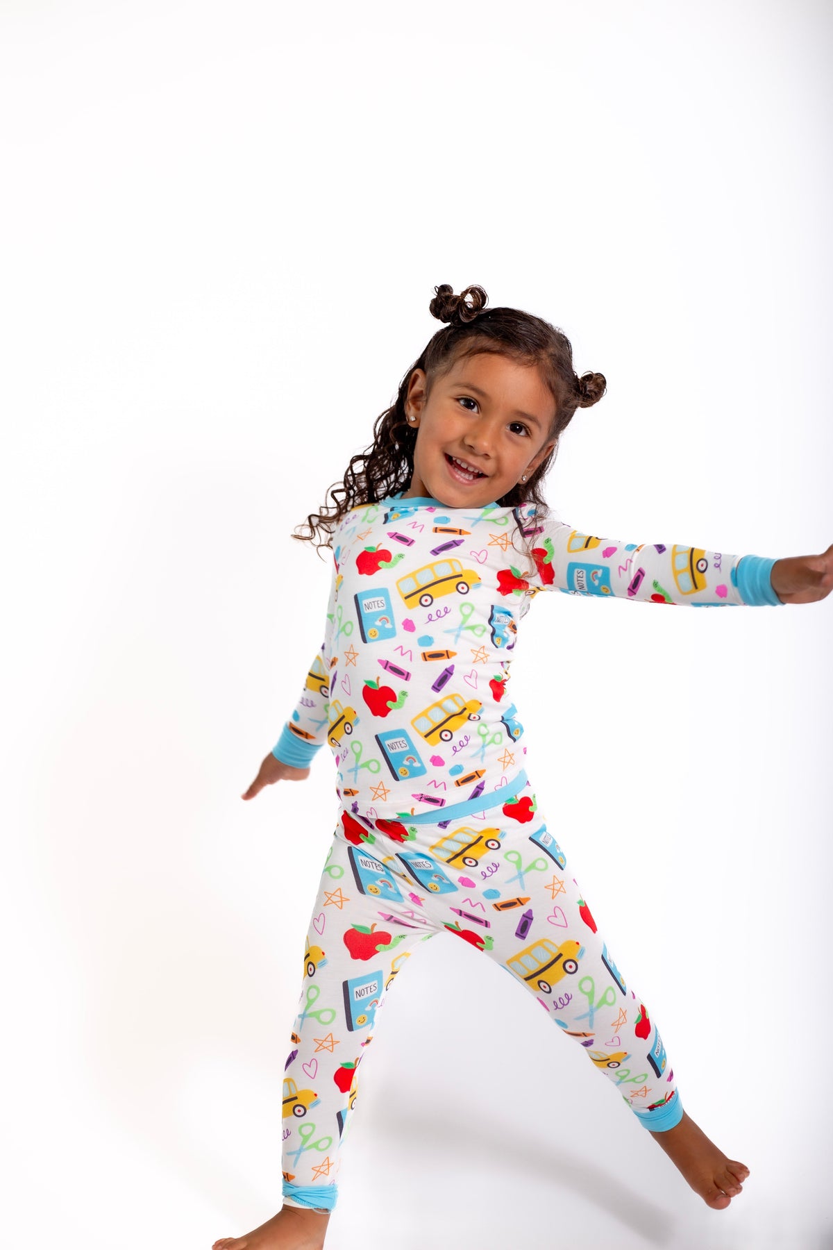 My First Day of School Bamboo Pajamas by Rayn’s Tiny Stitches