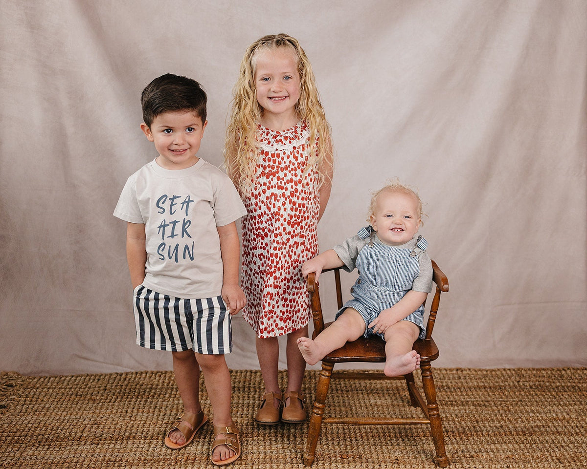 Mebie Baby Sea And Sun Tee For Kids By Mebie Baby Breathable Cotton - 