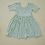 Little Joy Co. Sea Breeze Bamboo Twirl Dress for Girls Viscose Spandex - Everetts Place Boutique - 