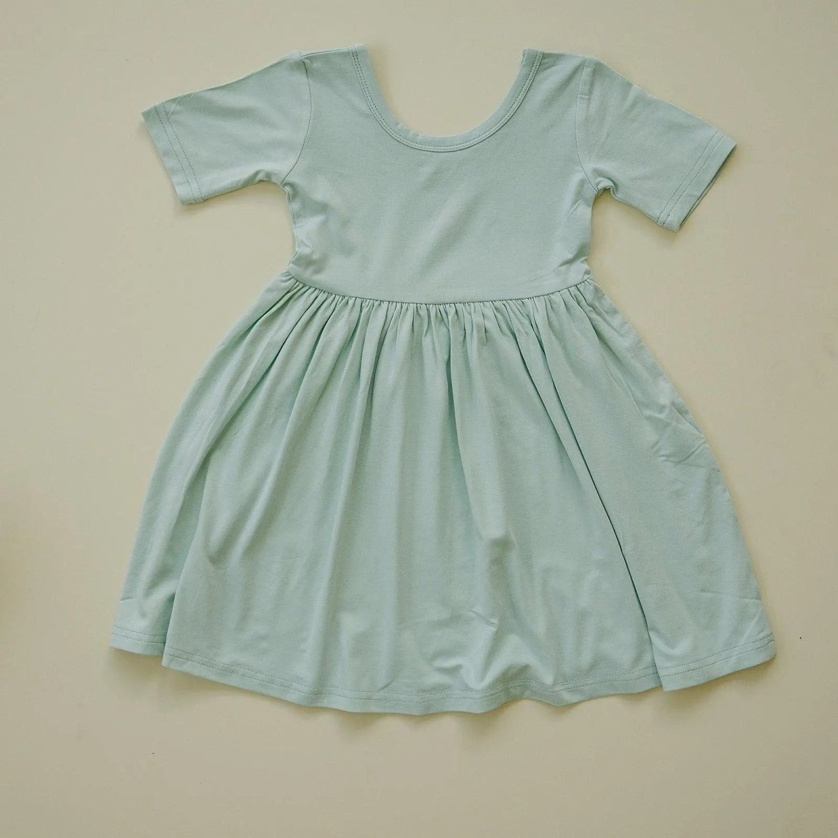 Little Joy Co. Sea Breeze Bamboo Twirl Dress for Girls Viscose Spandex - Everetts Place Boutique - 