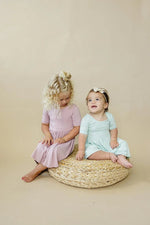 Little Joy Co. Sea Breeze Bamboo Twirl Dress for Girls Viscose Spandex - Everetts Place Boutique - 