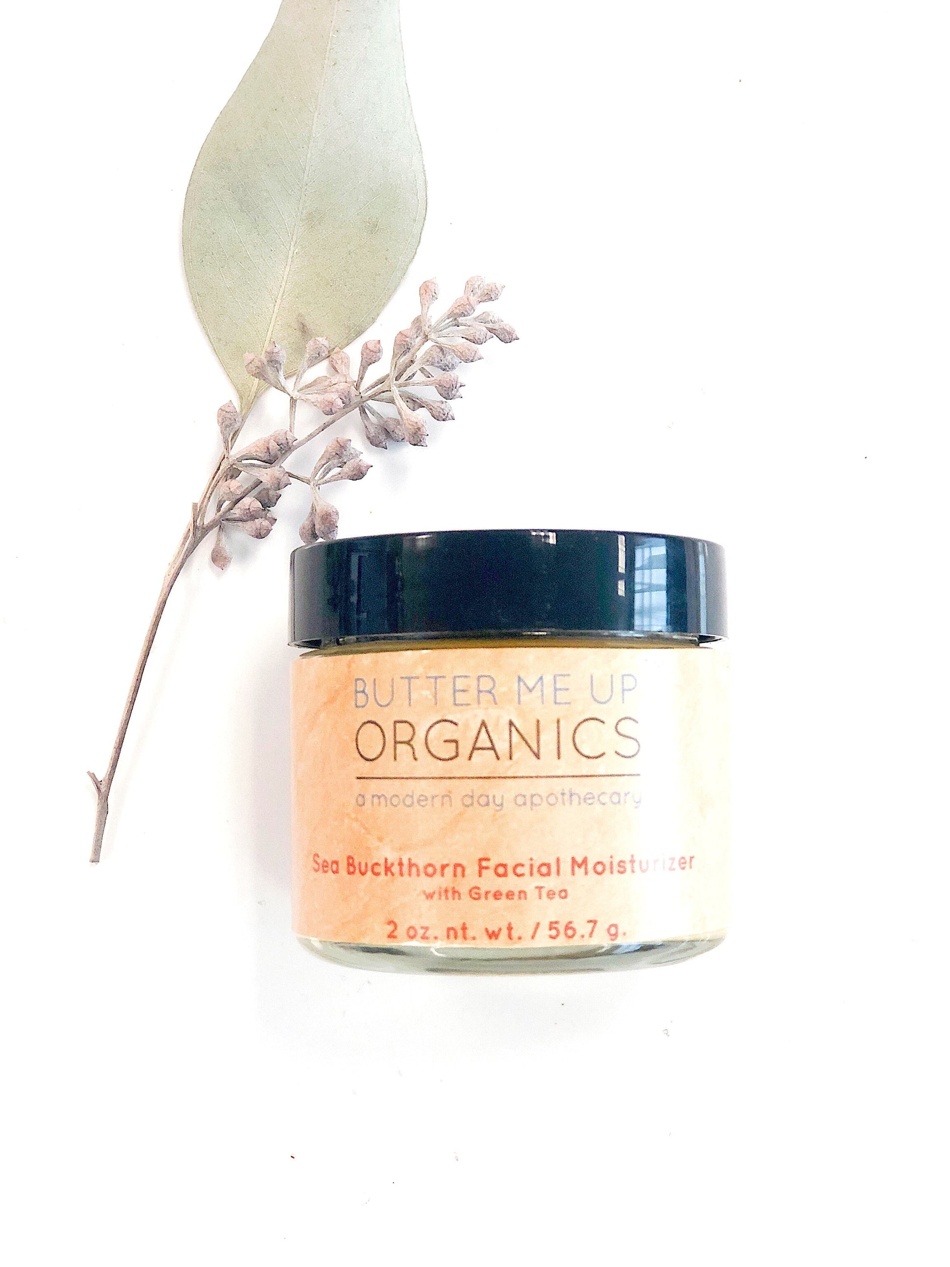 Sea Buckthorn Facial Moisturizer Nourishing Acne Treatment Radiant Skin Care Butter Me Up Organics