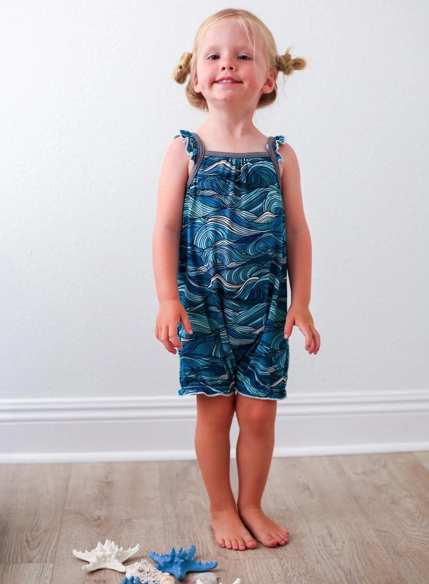 Bestaroo Sea Dreams Bubble Romper - 