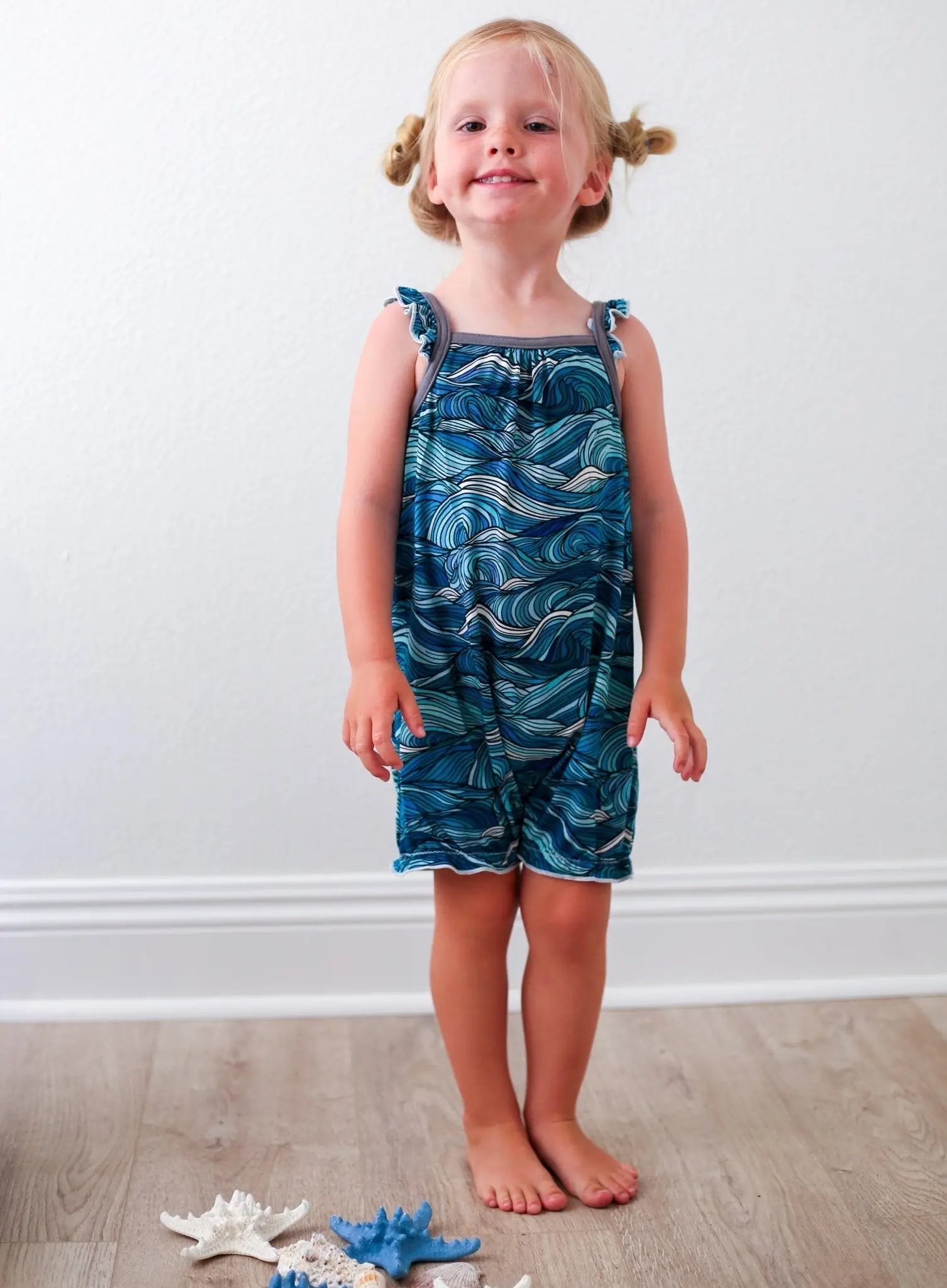 Bestaroo Sea Dreams Bubble Romper - 
