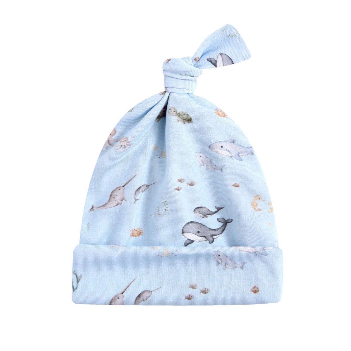 Luxie Charm Sea of Love Baby Beanie Hat - Everetts Place Boutique - 