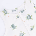 Angel Dear Sea Turtles - Sleeveless Shortie Romper - 