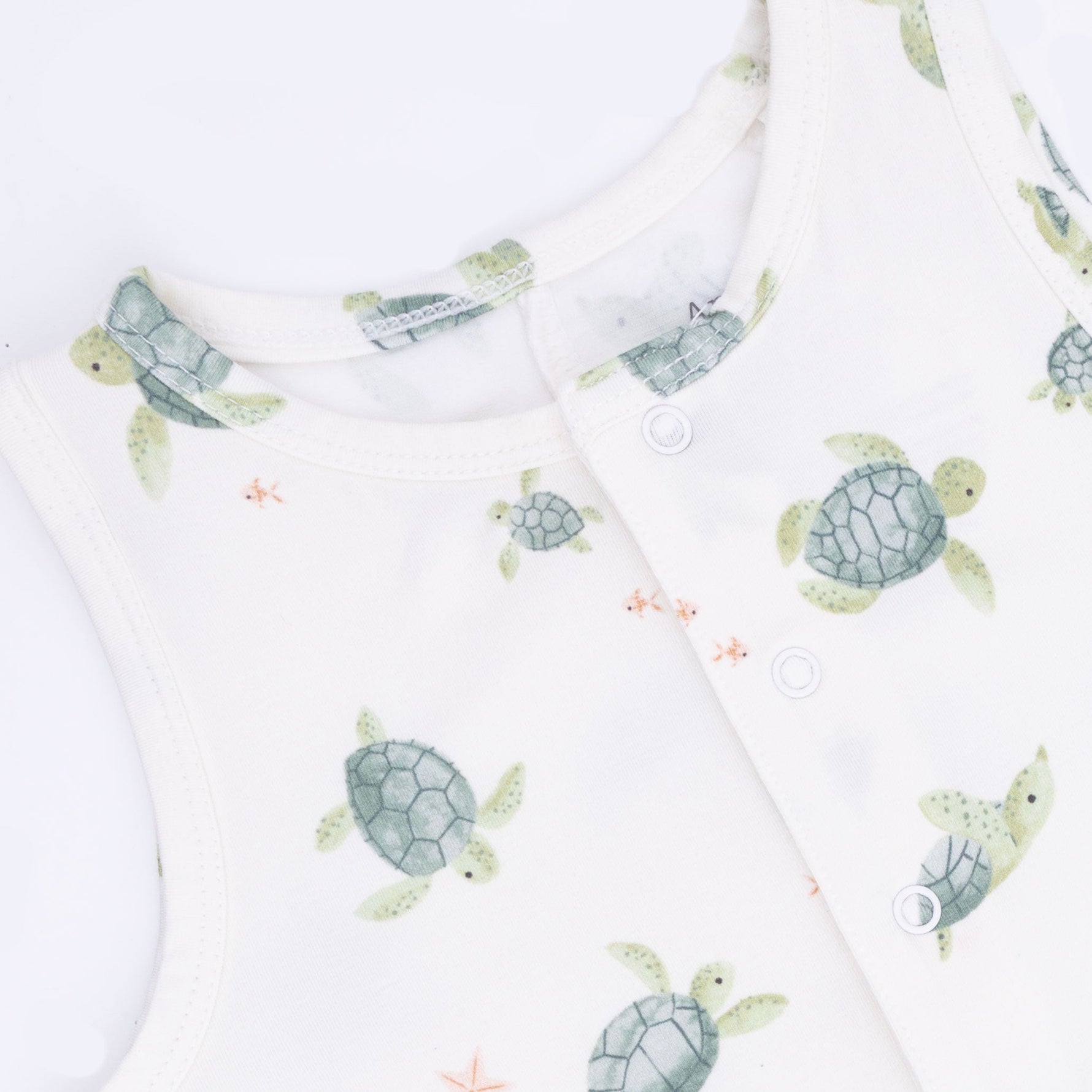 Angel Dear Sea Turtles - Sleeveless Shortie Romper - 