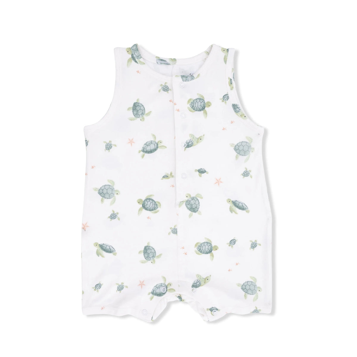 Angel Dear Sea Turtles - Sleeveless Shortie Romper - 