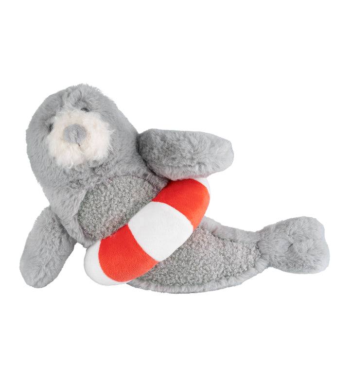 Newcastle Classics Seal Senna Stuffed Animal with Buoy for Kids Sea Life Fun - 