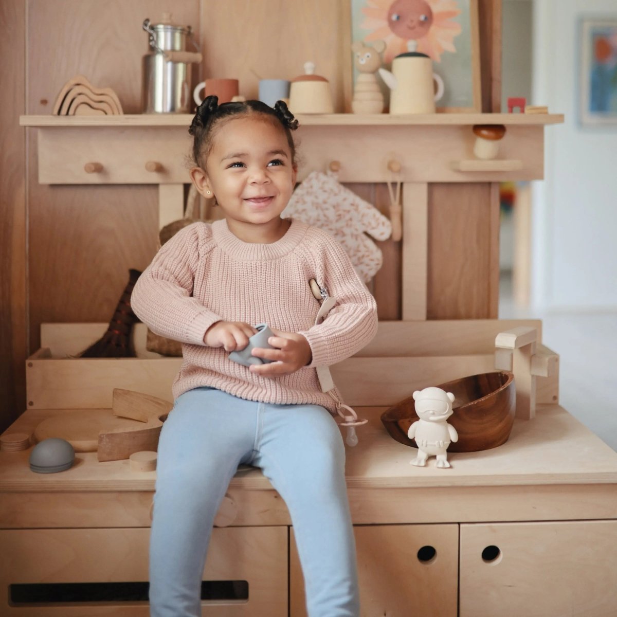 Mushie Sealife Mold Free Bath Play Set with Submarine Scuba Diver Octopus and Whale - Everetts Place Boutique - 