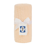 Goosewaddle® | Newborn Baby Blankets Toys Teethers Bibs & More Sealy Baby Knit Blanket - Camel Sand - 