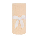 Goosewaddle® | Newborn Baby Blankets Toys Teethers Bibs & More Sealy Baby Knit Blanket - Camel Sand - 