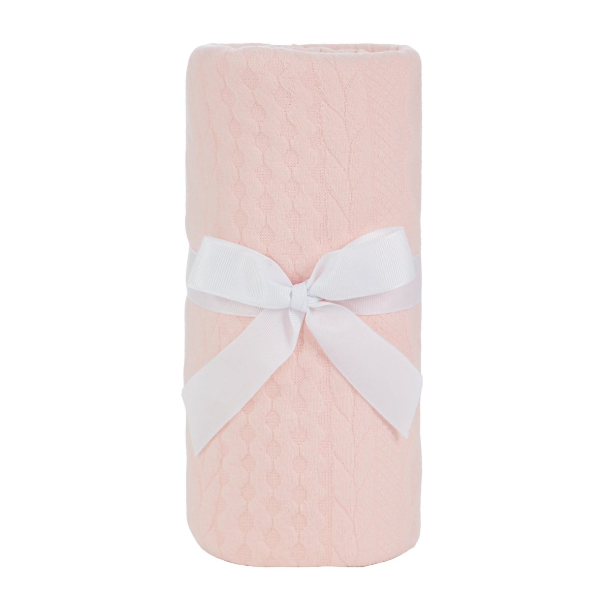 Sealy Baby Knit Blanket for Ultimate Comfort in Apricot Rose for Infants - Everetts Place