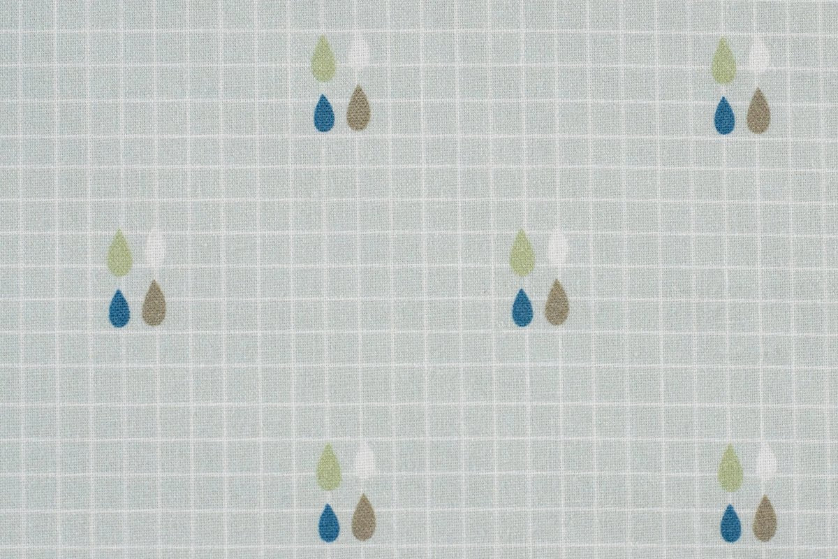 Sealy Children's Floor Cushion Drops and Robin Blue Design.