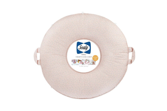 Sealy Children's Floor Cushion Pink Floral.