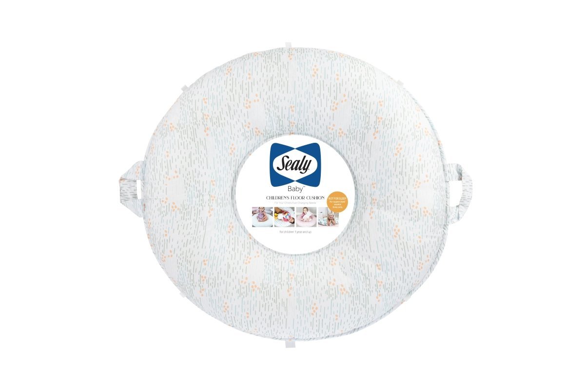 Goosewaddle® | Newborn Baby Blankets Toys Teethers Bibs & More Sealy Children's Floor Cushion with Stylish Design