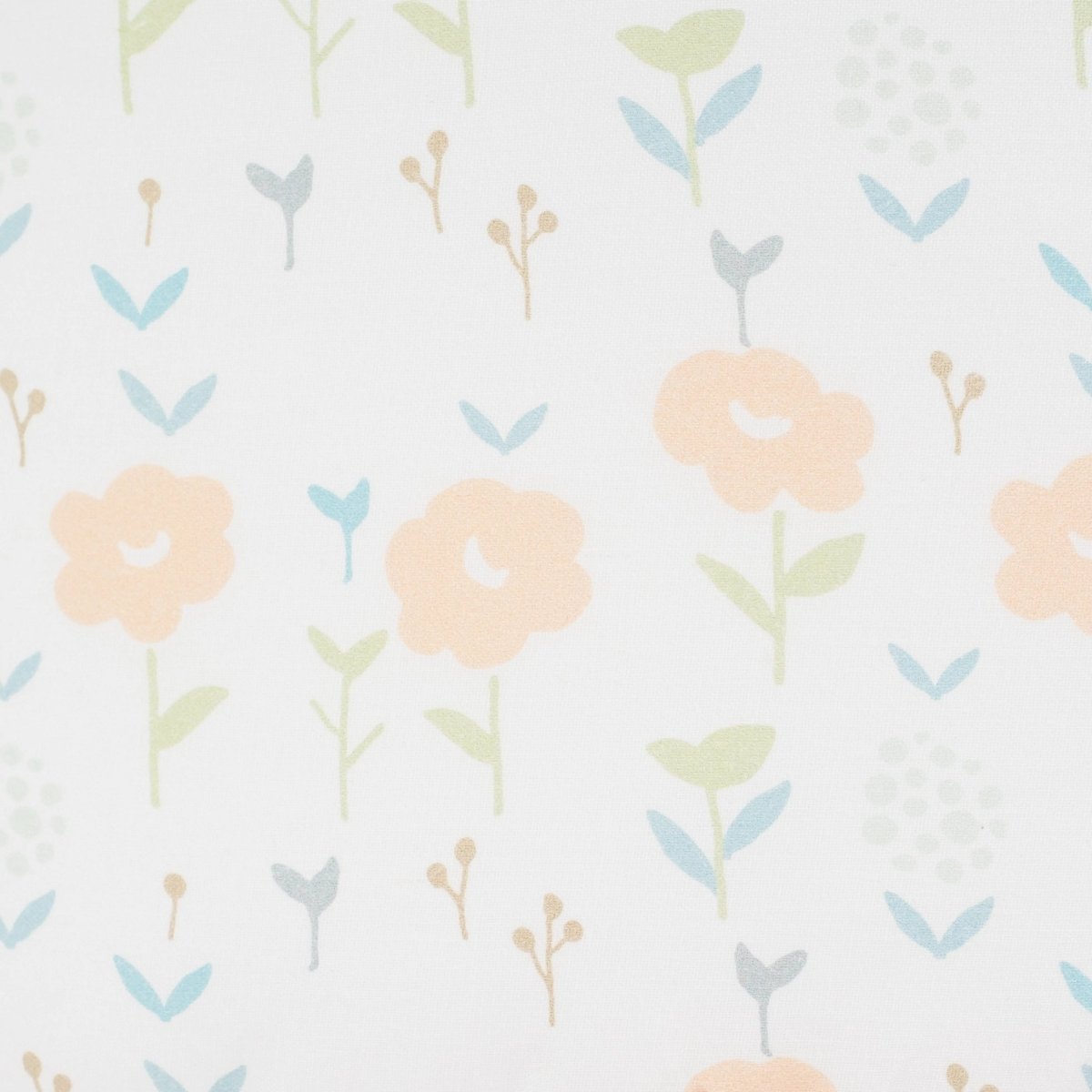 Goosewaddle® | Newborn Baby Blankets Toys Teethers Bibs & More Sealy Pouf with Coral and Blossoms Design for Stylish