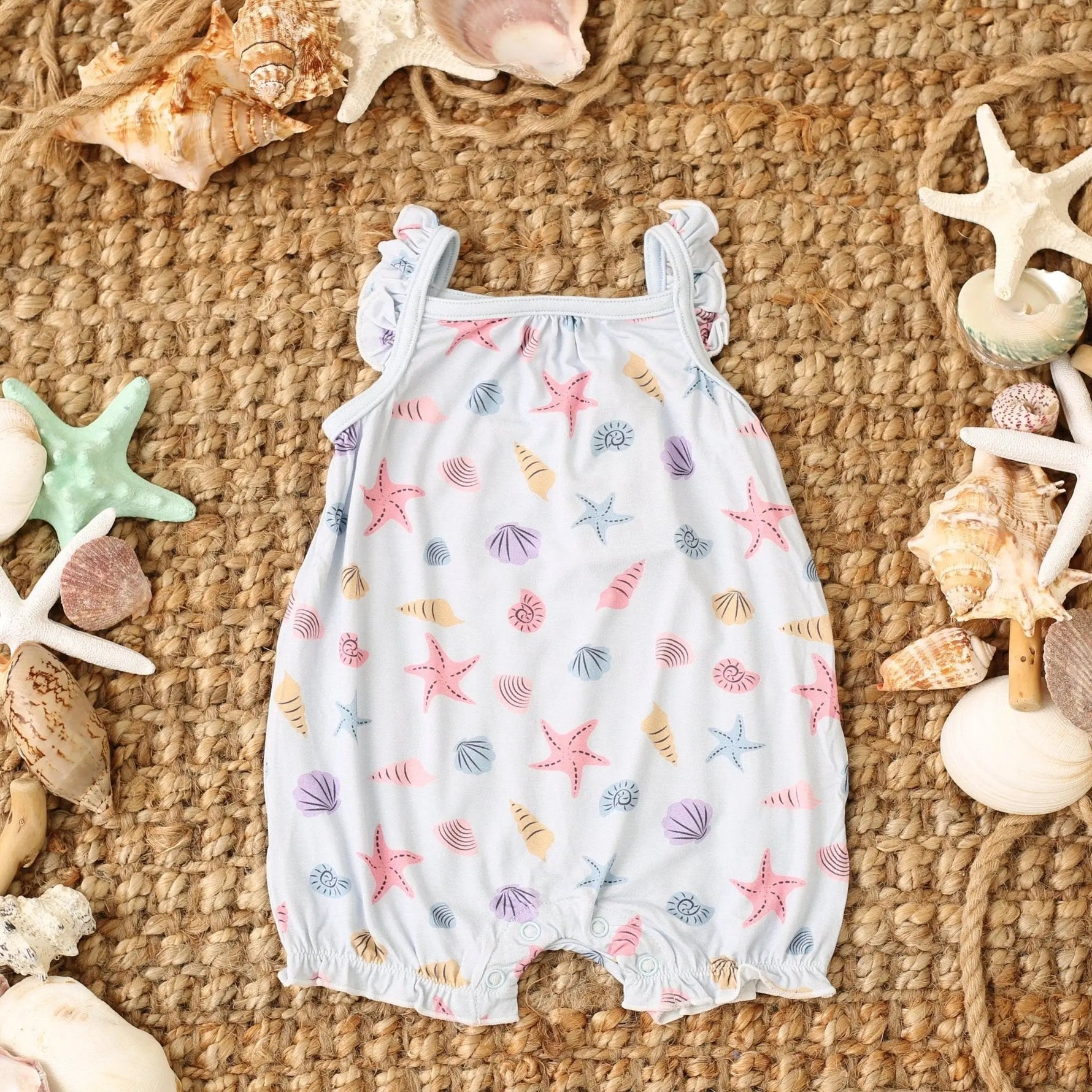 Bestaroo Seashell Scouts Bubble Romper - 