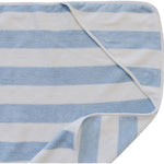 Seaside Stripe Hooded Towel - Textile, Linens, Towel, Blanket, Napkin | Everetts Place