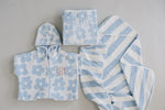 Mebie Baby Seaside Stripe Organic Cotton Beach TowelEveretts Place