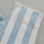 Mebie Baby Seaside Stripe Organic Cotton Beach TowelEveretts Place