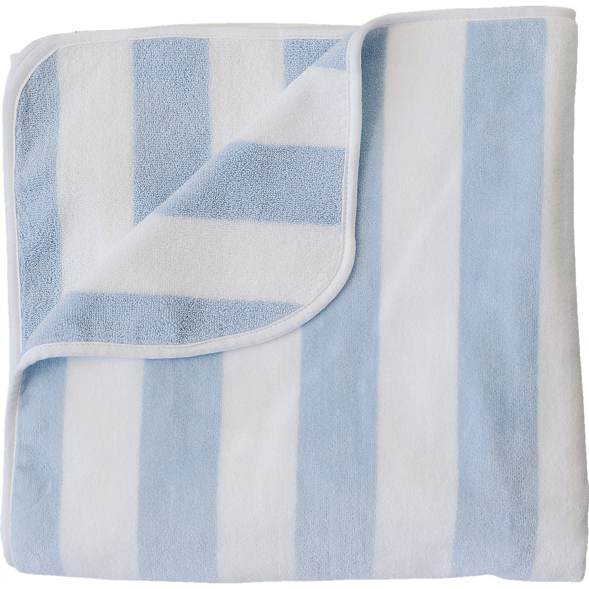Mebie Baby Seaside Stripe Organic Cotton Beach Towel - 