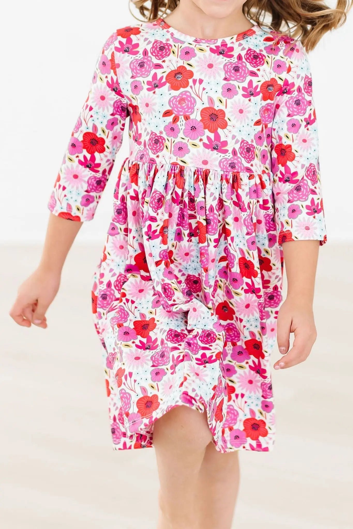 Mila & Rose ® Secret Garden 3/4 Pocket Twirl Dress - 