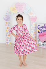 Mila & Rose ® Secret Garden 3/4 Pocket Twirl Dress - 