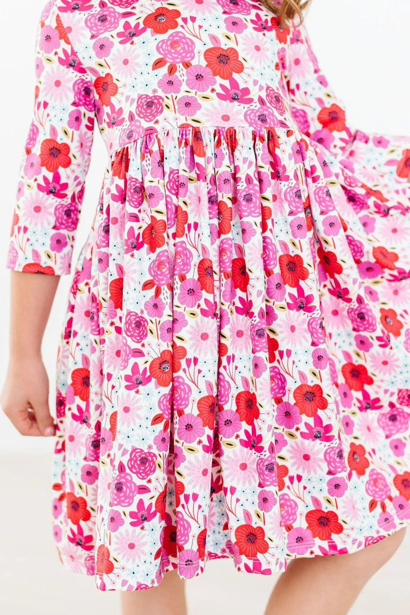 Mila & Rose ® Secret Garden 3/4 Pocket Twirl Dress - 
