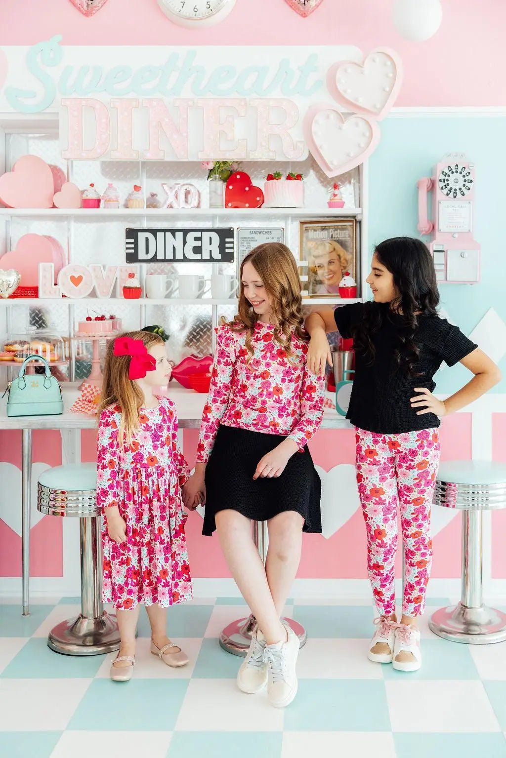 Mila & Rose ® Secret Garden 3/4 Pocket Twirl Dress - 