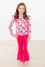 Mila & Rose ® Secret Garden L/S Ruffle Tee - 