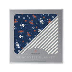 Serenity and Finley Stripe Bamboo Muslin Newcastle Blanket - Paper Product, Motif, Linens | Everetts Place