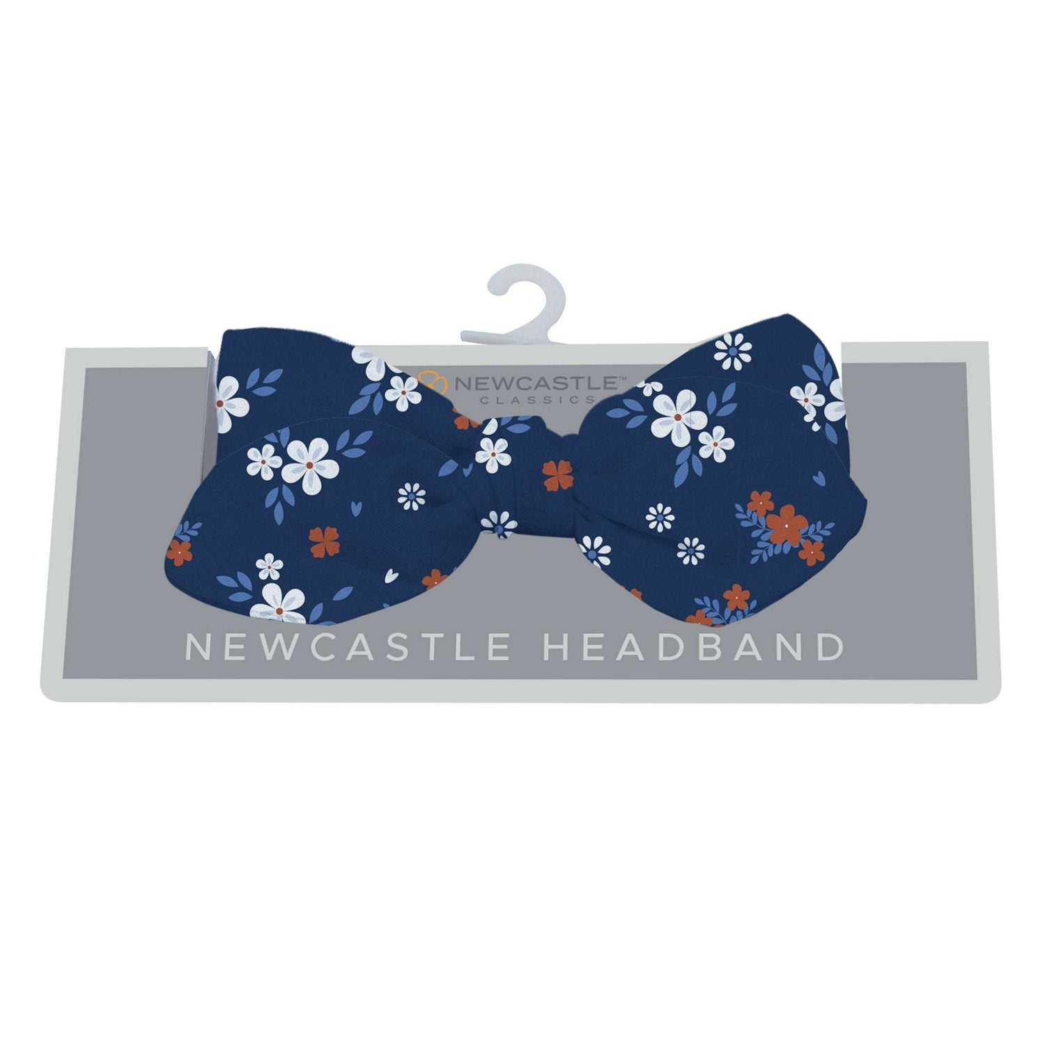Newcastle Classics Serenity Floral Bamboo Baby Headband with Eco-Friendly Comfort for Newborns - Apparel & Accessories > Clothing Accessories > Hair Accessories > Headbands Bamboo Headband