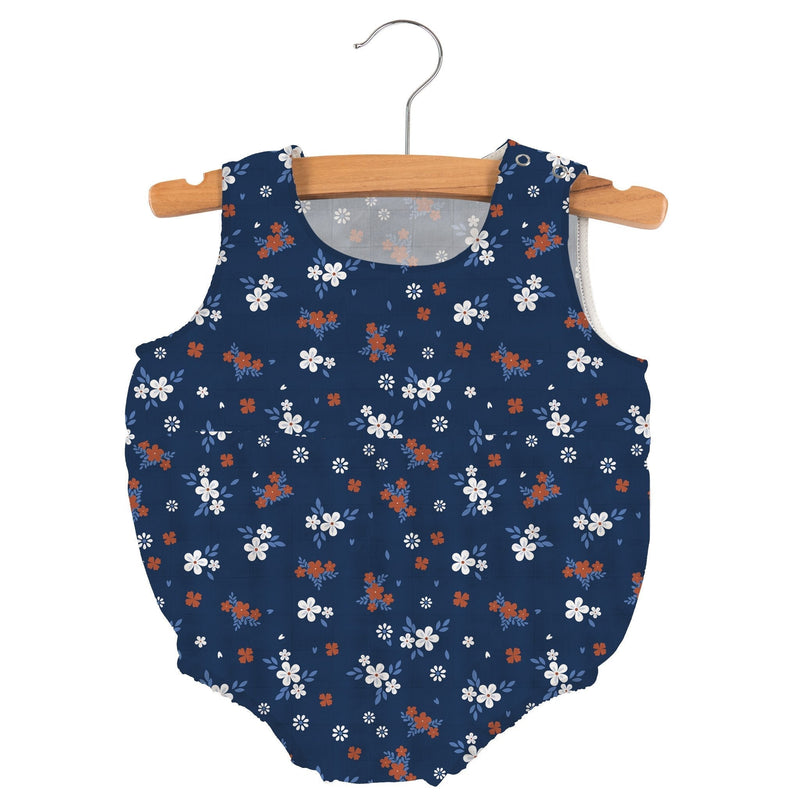 Serenity Floral Bamboo Newcastle Mini Bubble One Piece For All Day Play Newcastle Classics