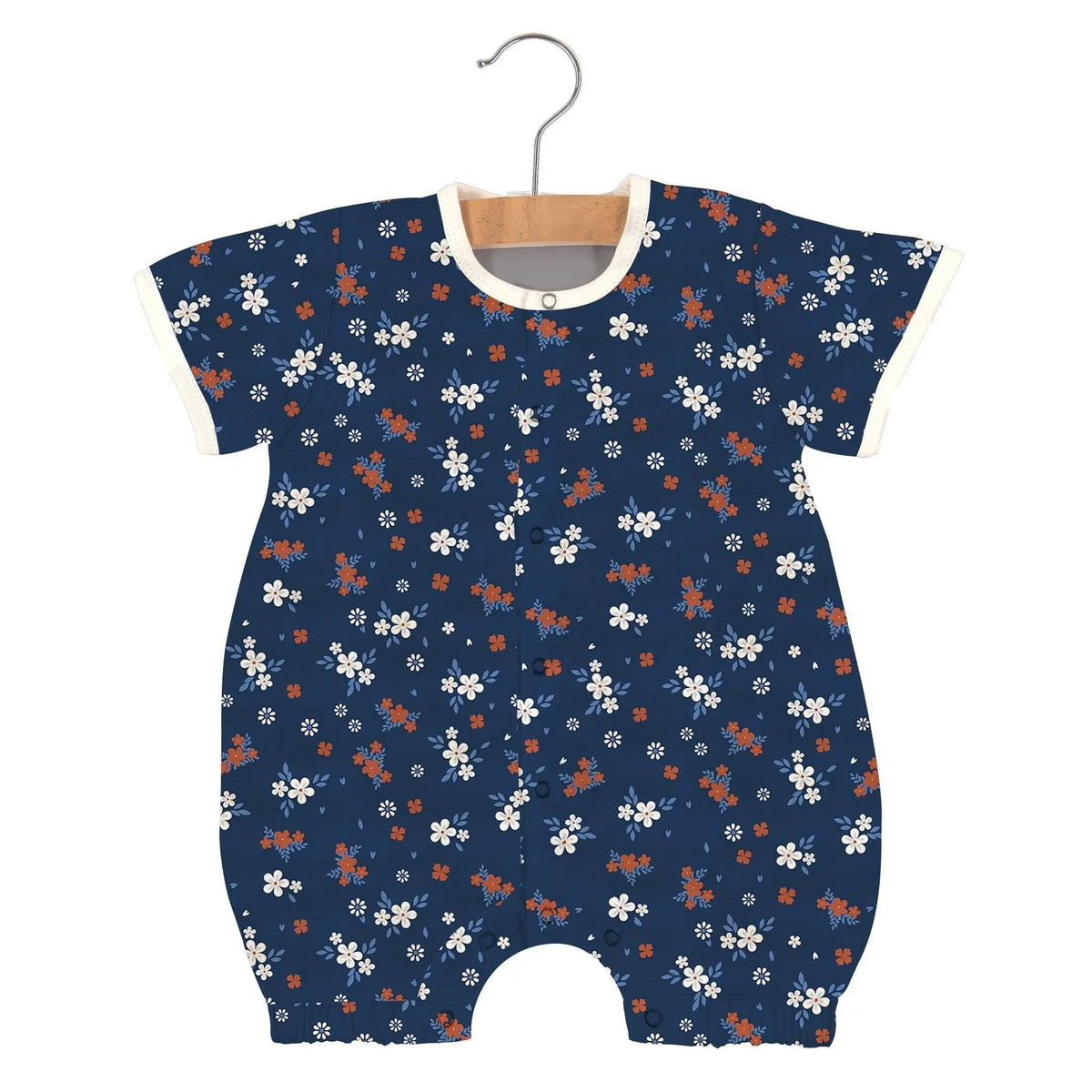 Serenity Floral Bamboo Newcastle Mini Romper - Sleeve, Baby & Toddler Clothing, One-piece garment, Overall, Child | Everetts Place