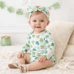 Shamrock Baby Bodysuit – Soft Bamboo Irish Charm - St. Pat - Baby & Toddler Clothing, Pink, Child, Toddler, Baby Products | Everetts Place